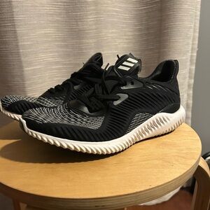 Adidas Alphabounce HPC M Black Grey Running Sneakers Women's Size US 8
